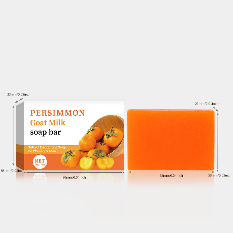 Persimmon Soap for Cleansing and Odor Removal and Skin Care