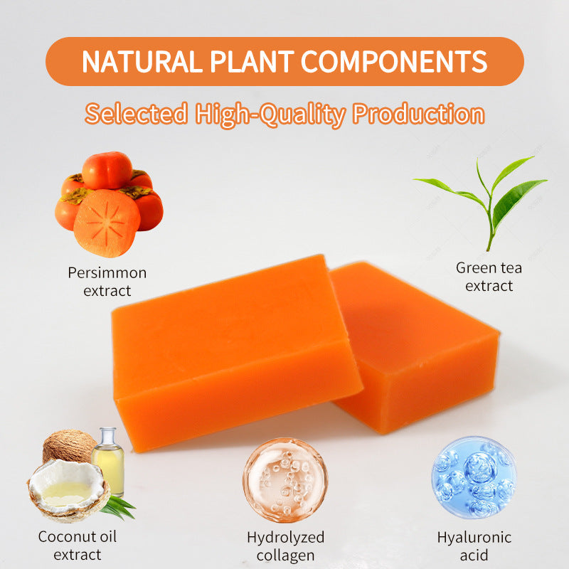 Persimmon Soap for Cleansing and Odor Removal and Skin Care